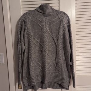 Simply Vera Vera Wang Cable Knit turtleneck sweater